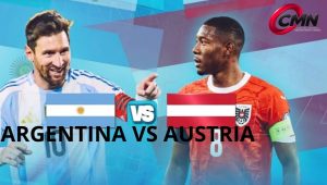 Foto: Duel seru Argentina vs Austria